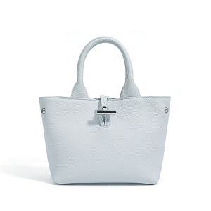 blue tote bag
