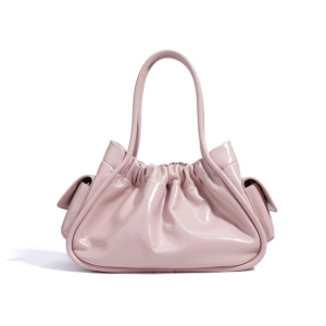 small pink tote bag