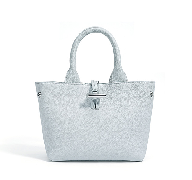 blue tote bag